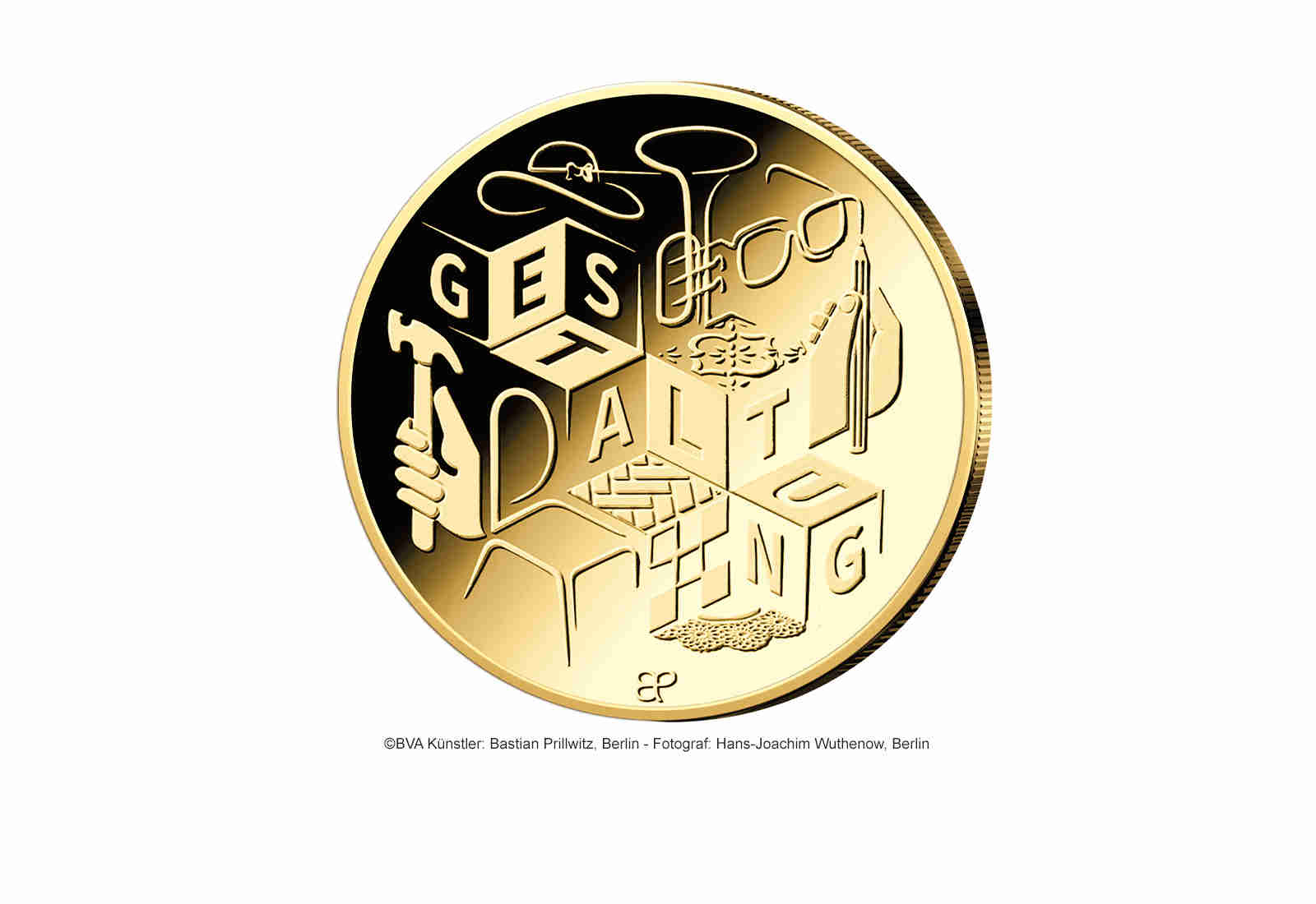 50 Euro 2026 Deutschland Goldmünze Gestaltung Prägestätte unserer Wahl