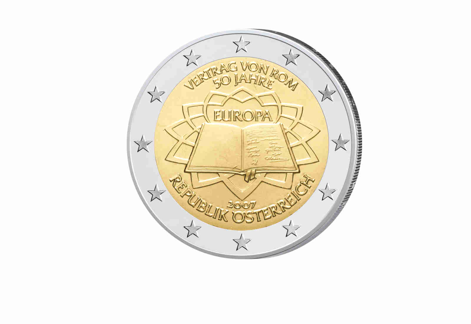 2 Euro 2007 Österreich Römische Verträge
