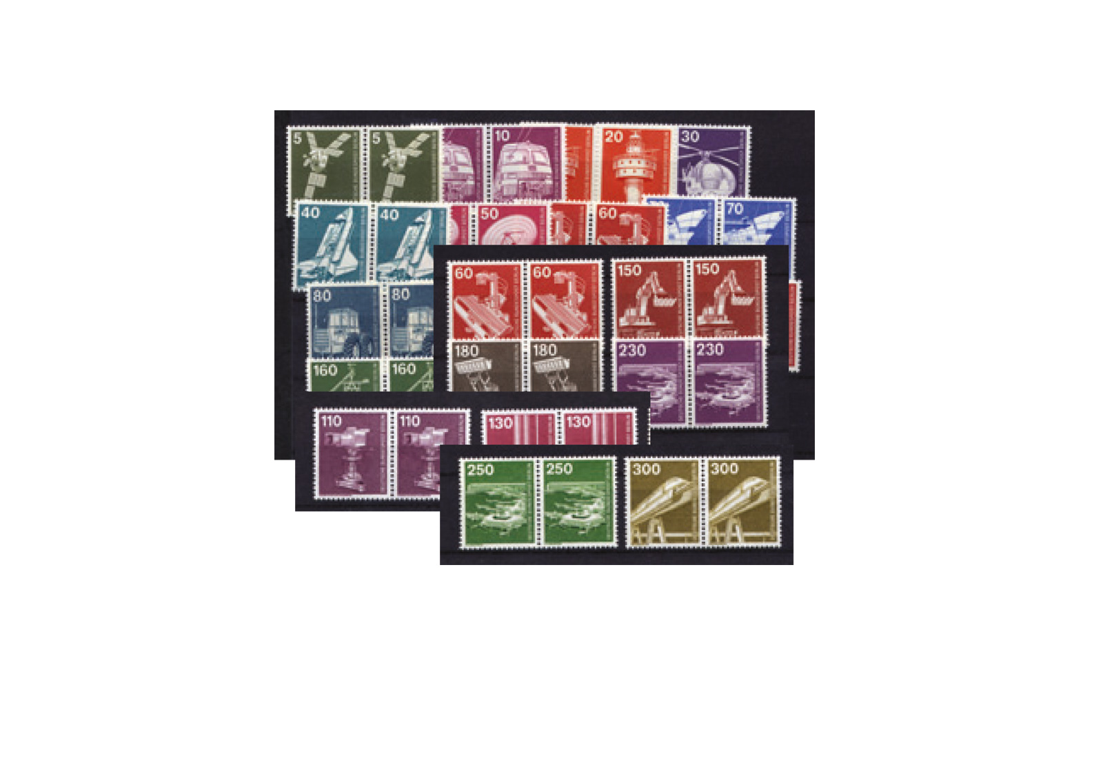 Berlin MiNr: ex 494-672 PA **