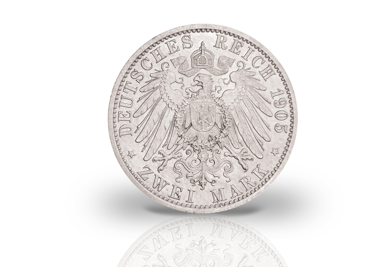 2 Mark 1905 Deutsches Kaiserreich Carl Eduard Jaeger Nr 147