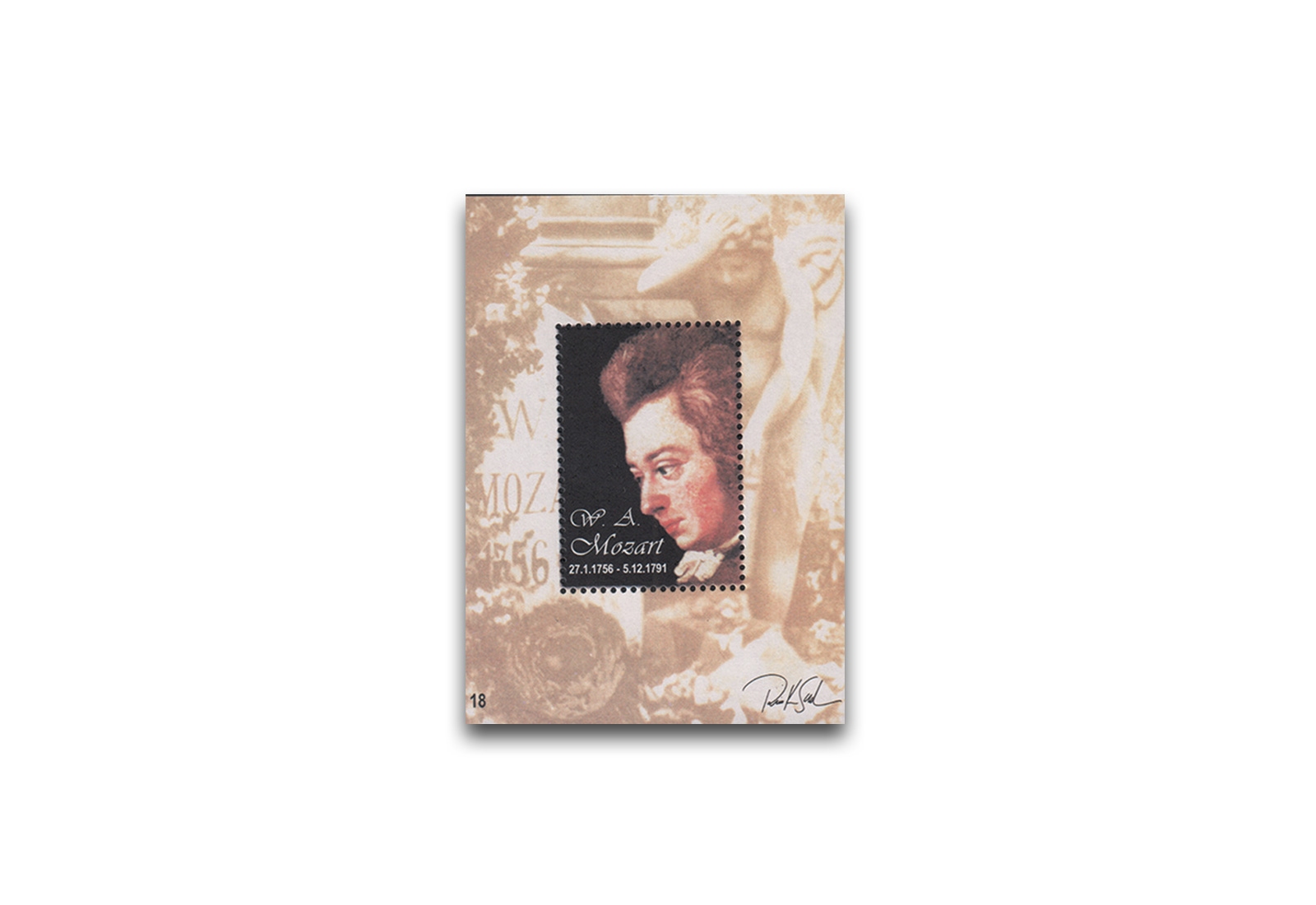Österreich Kosel-Block 1991 Mozart