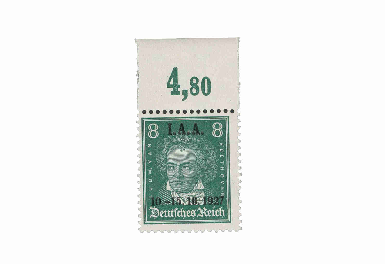 DR MiNr.: 407 ** OR ndgz nicht durchgazähnter Oberrand