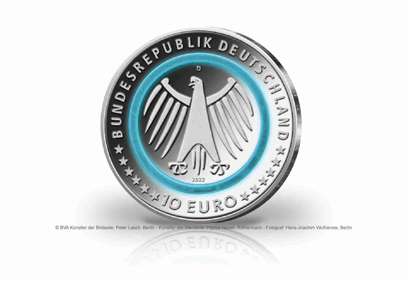 10 Euro 2022 Deutschland Pflege Im Dienst der Gesellschaft st Prägestätte D