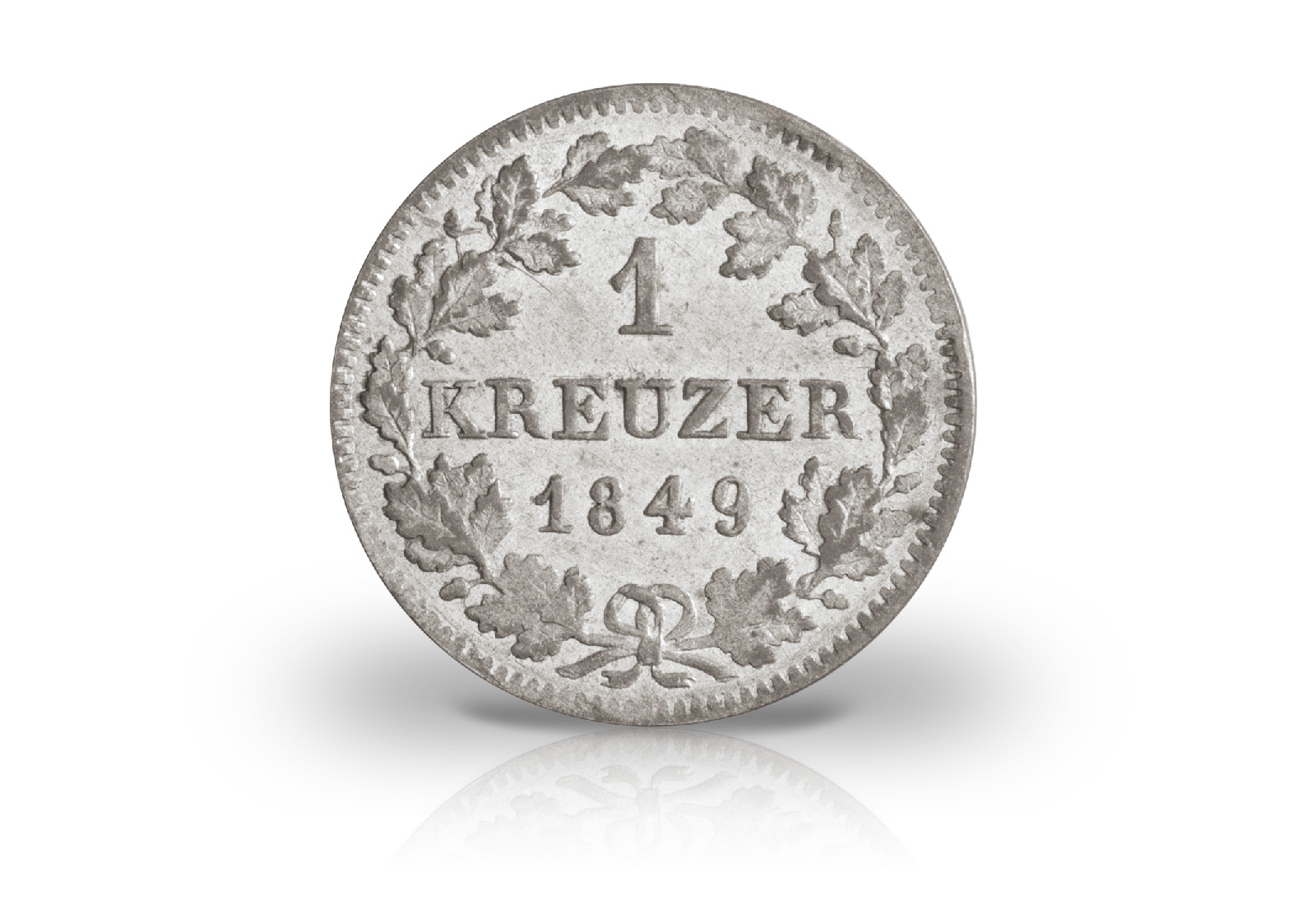 1 Kreuzer 1849-1864 Bayern Maximilian II. Motiv Wappen AKS 155, 156