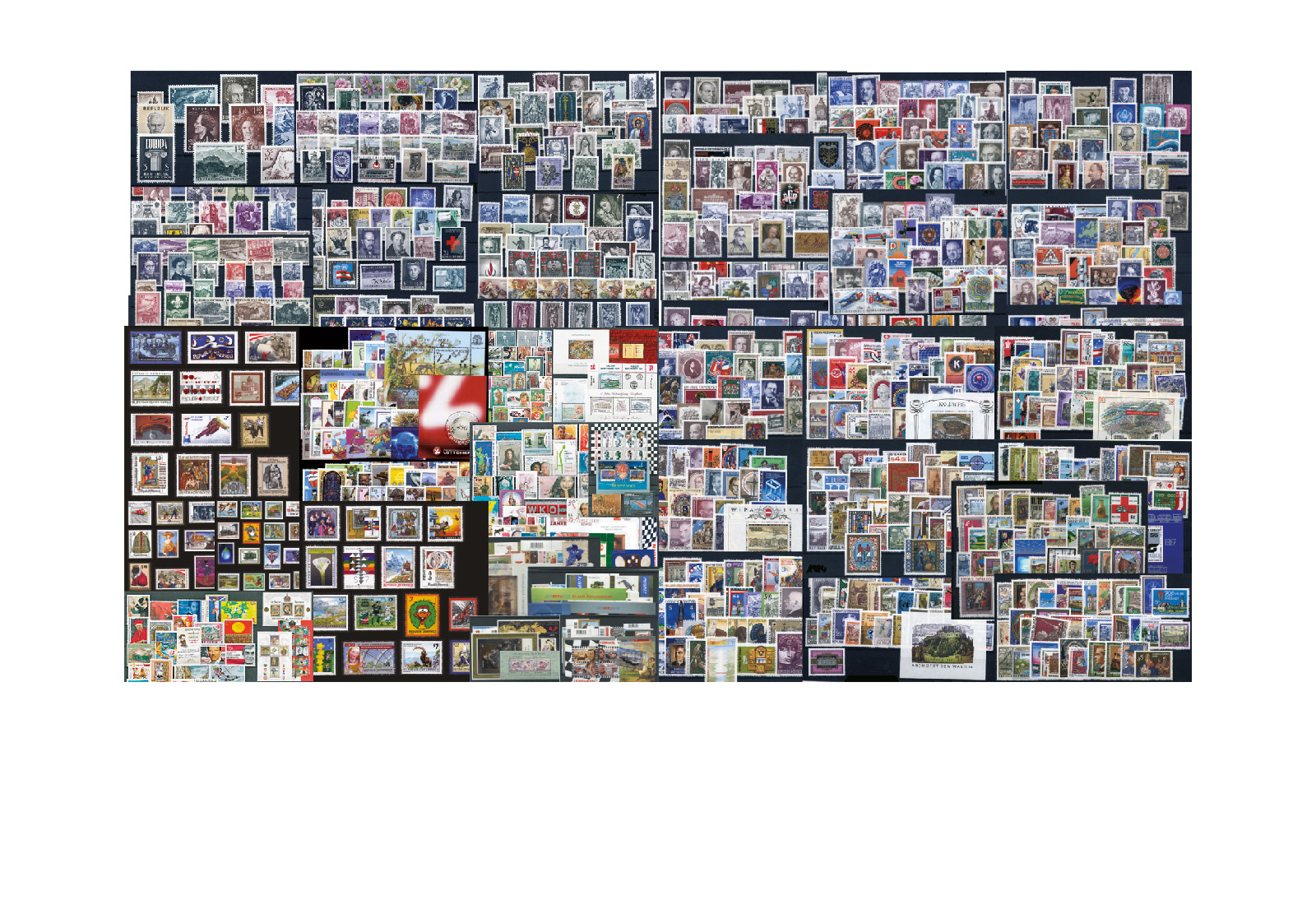 Österreich Jahrgänge 1960-1999 Michel Nr. 1073-2301 postfrisch