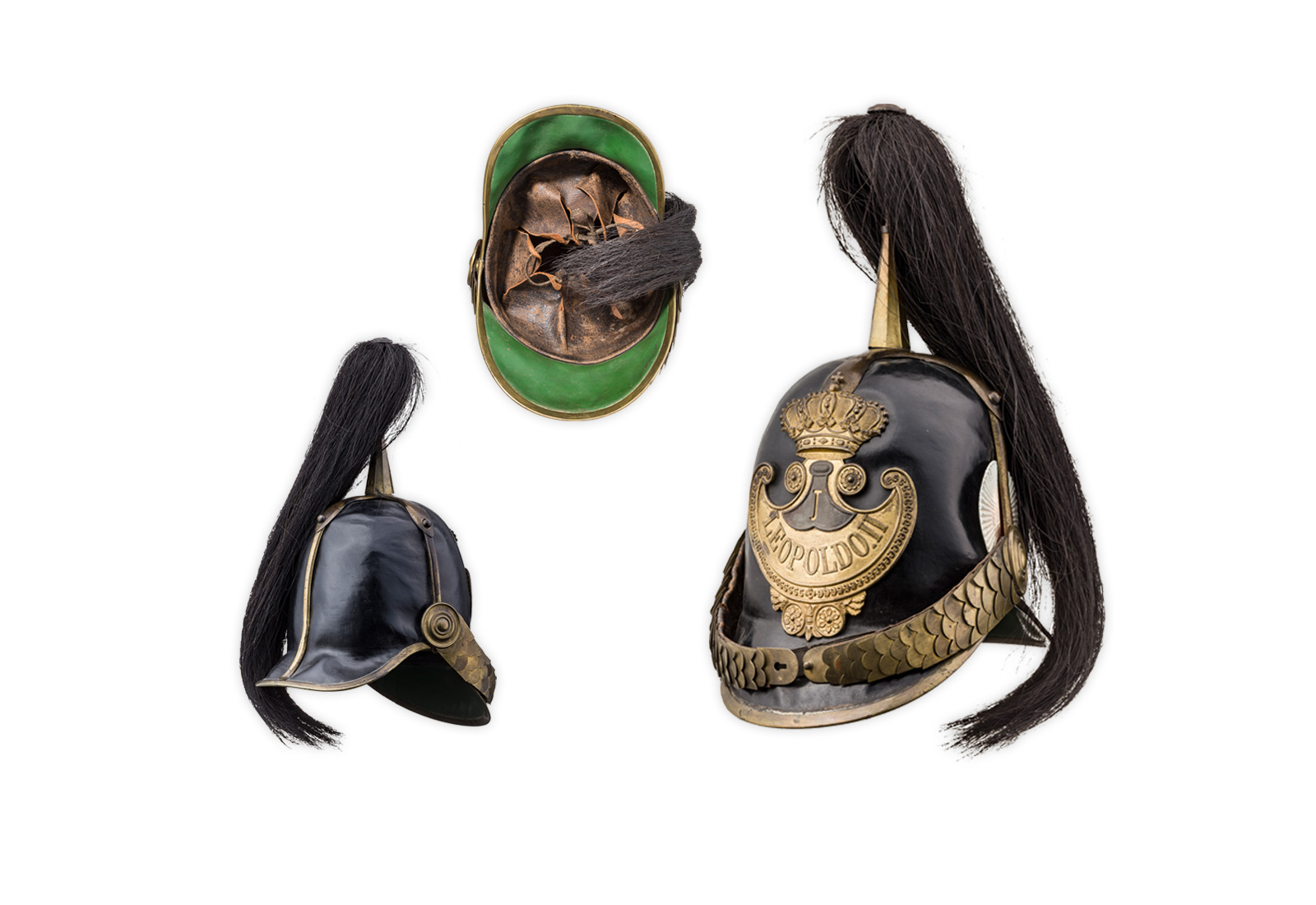 Helm der Guardia Civica Toskana um 1848
