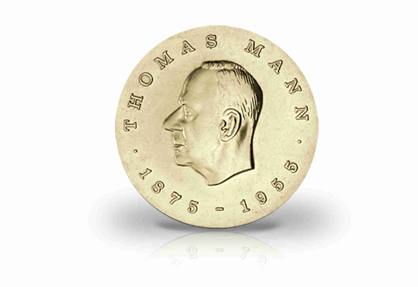 5 Mark Gedenkmünze 1975 DDR Thomas Mann