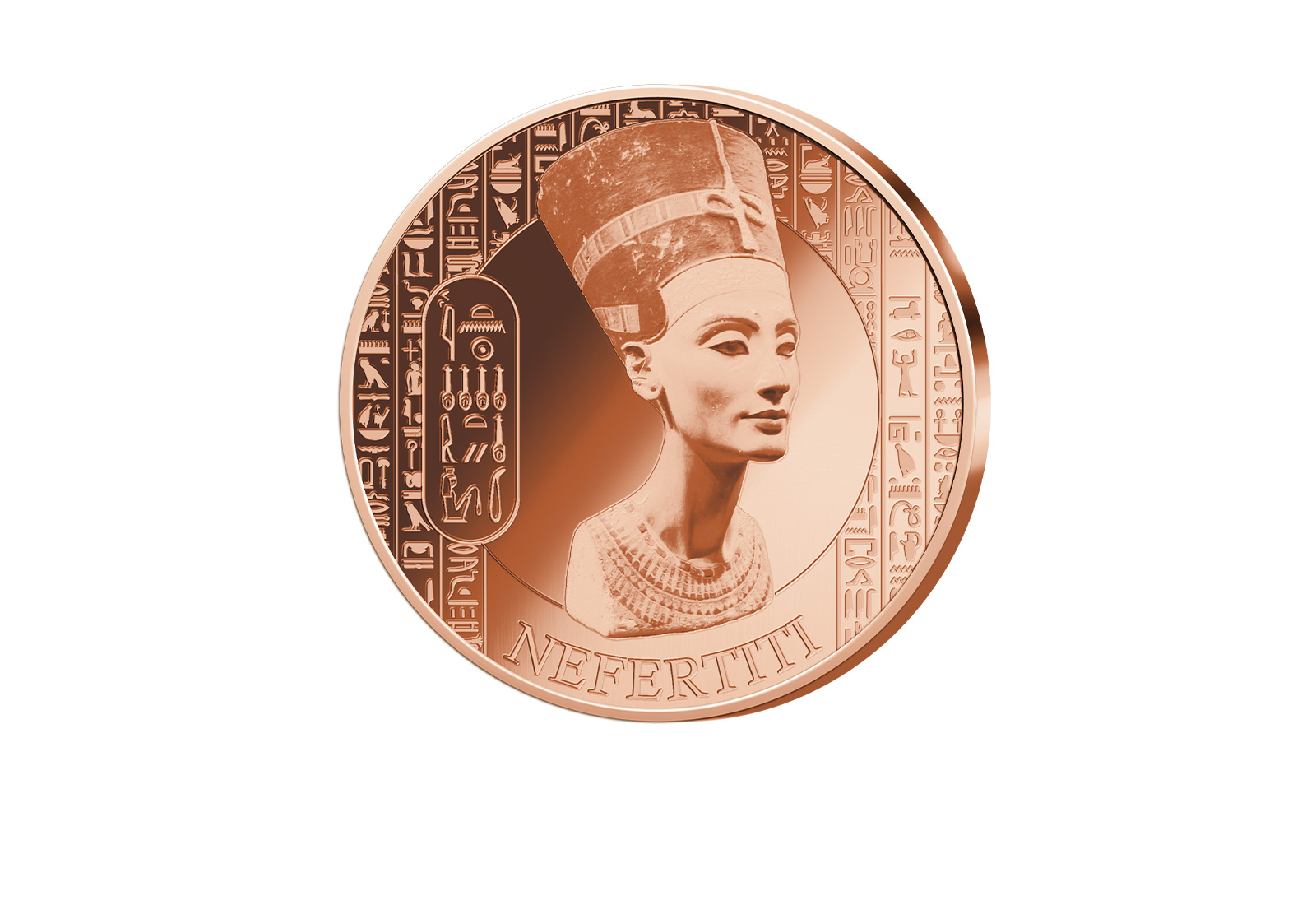 1 oz Kupferausgabe Nefertiti Ägypten