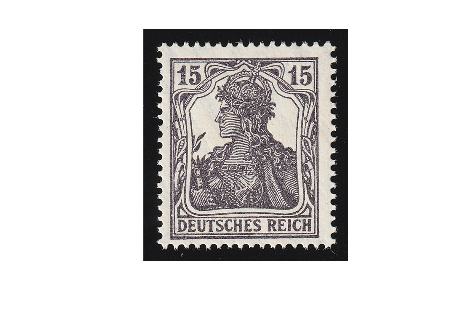 Briefmarke DR Propagandafälschung MiNr.: 5 A ** Kriegsfälschung