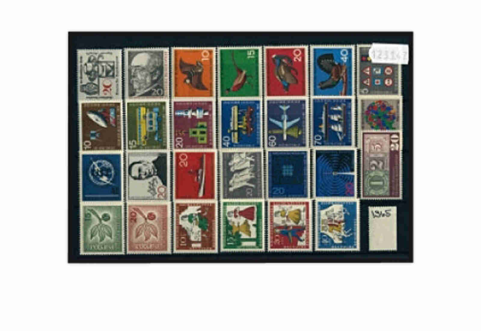 BRD Briefmarken Jahrgangsatz 1965 Mi.Nr. 462-488 postfrisch