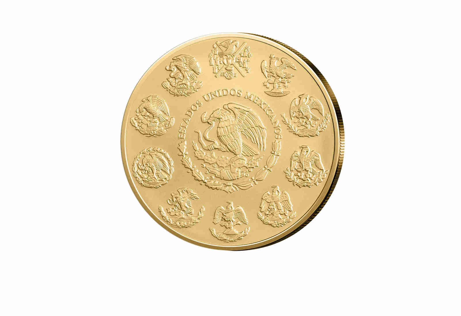 Libertad 1 oz Silber 2024 Mexiko mit Goldauflage