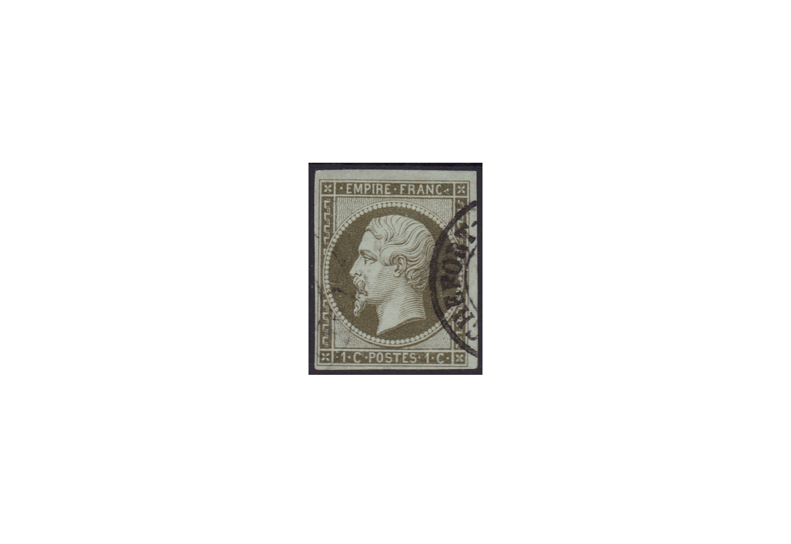 Frankreich Kaiserreich 1853 bis 1869 Michel Nr. 10 a gestempelt