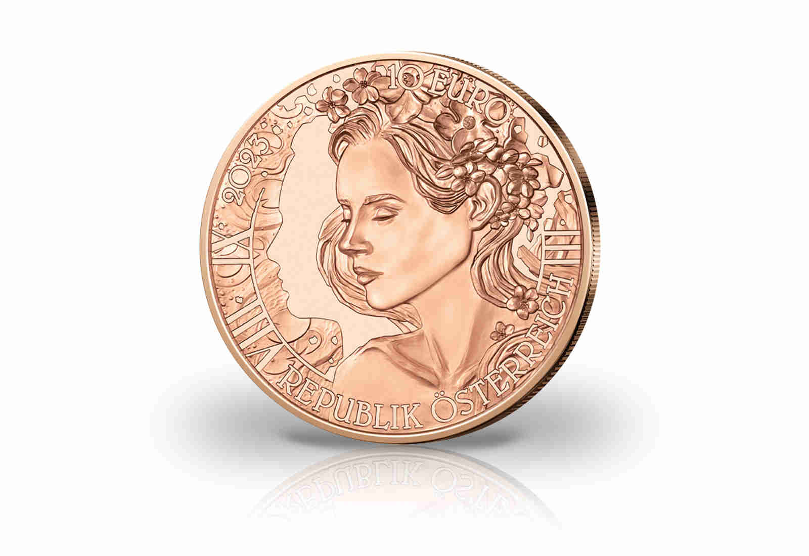 10 Euro 2023 Österreich Das Vergissmeinnnicht bfr.