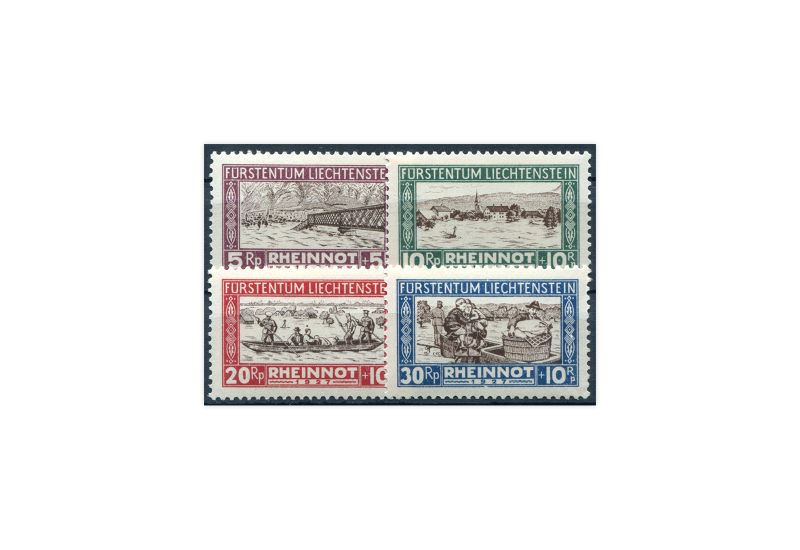 Liechtenstein Mi.Nr. 78/81 **
