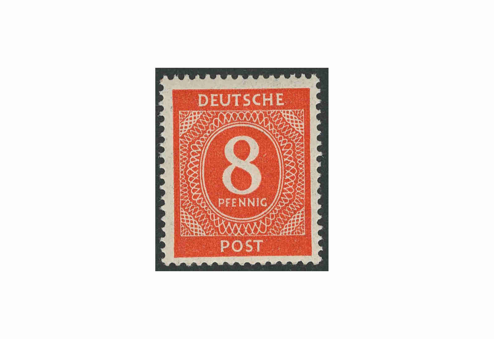 Briefmarke Alliierte Besetzung Kontrollrat I 1946 Michel-Nr. 917 b postfrisch