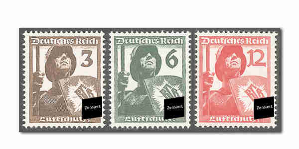 Deutsches Reich Mi.Nr. 643/45 postfrisch