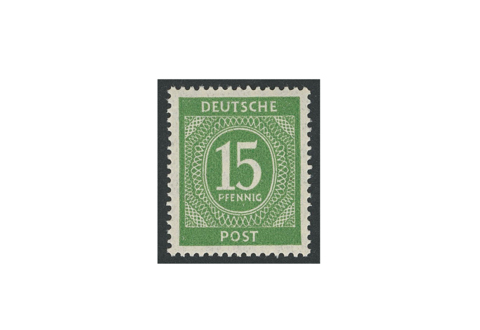 Briefmarke Alliierte Besetzung Kontrollrat I 1946 Michel-Nr. 922 f postfrisch