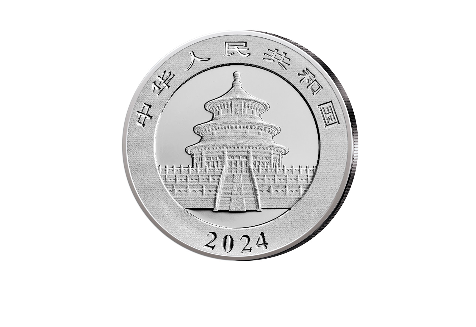 Panda 30 Gramm Silber 2024 China