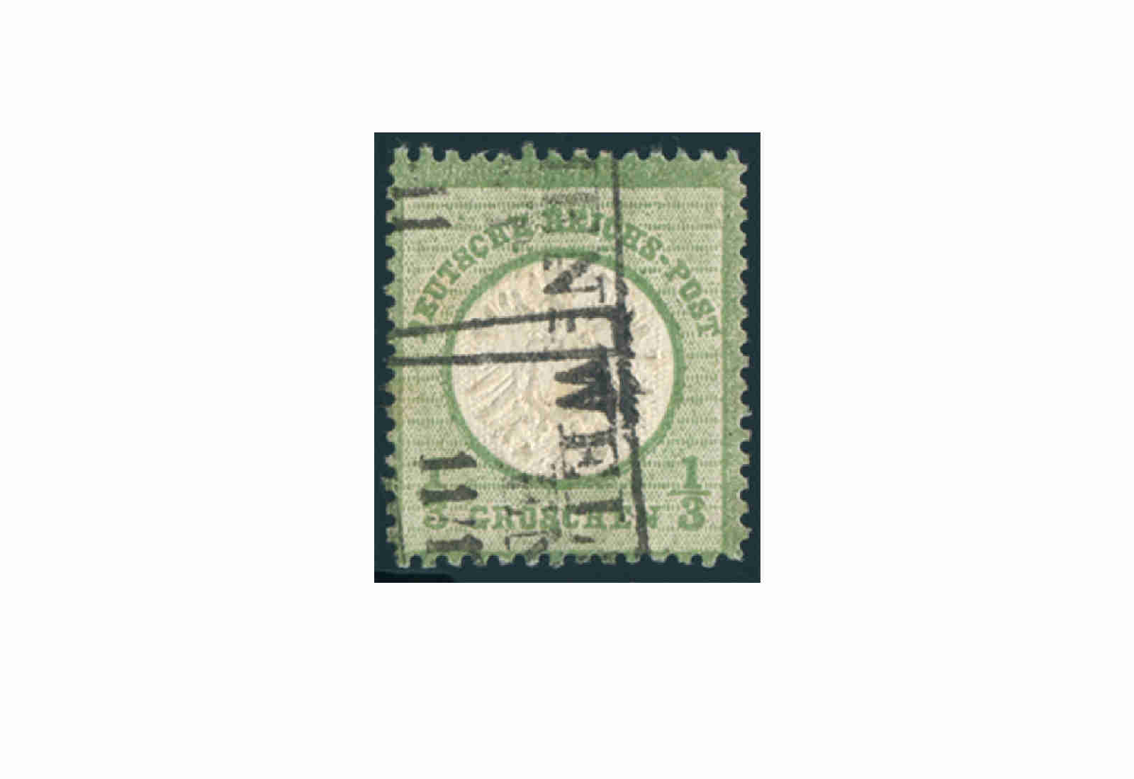 Briefmarke Deutsches Reich Brustschild 1872 Michel-Nr. 17 gestempelt
