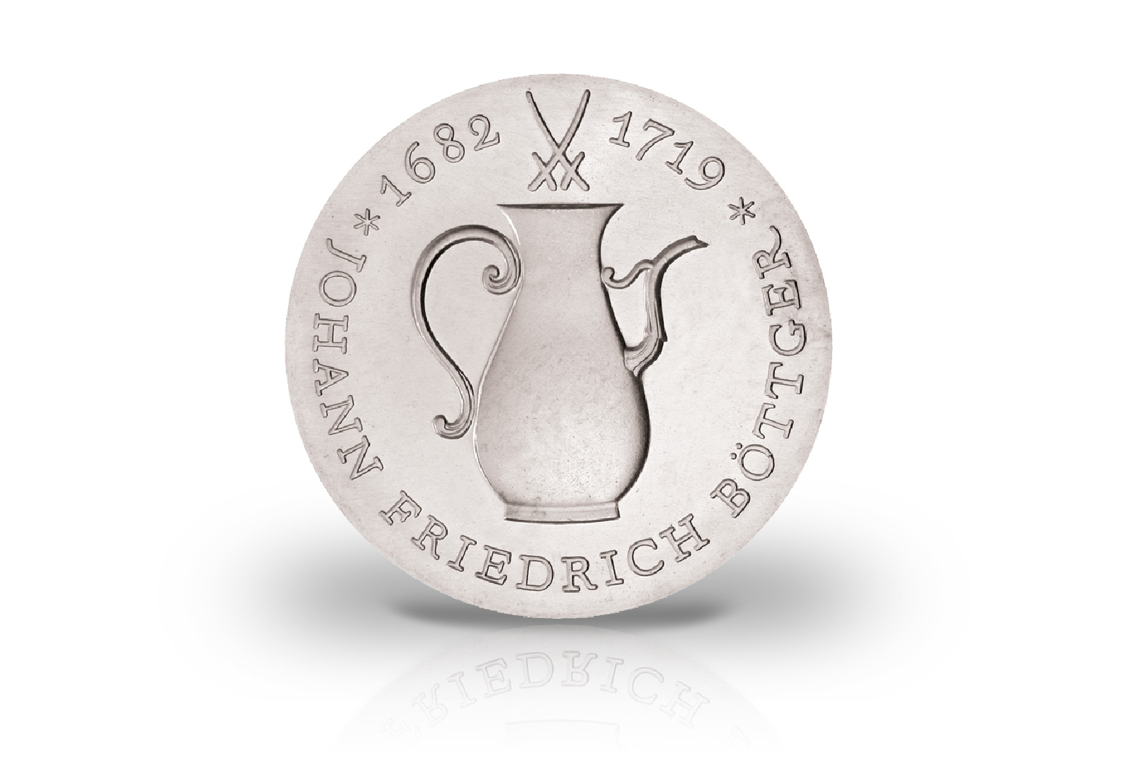 10 Mark Gedenkmünze 1969 DDR Johann Friedrich Böttger Jaeger-Nr. 1527