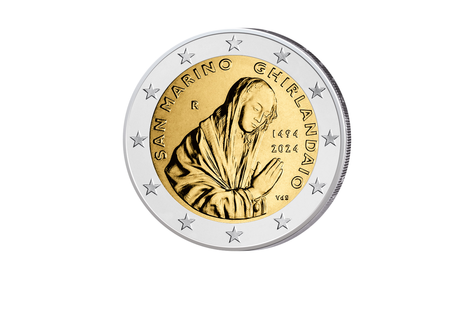 2 Euro San Marino 2024 530. Todestag Ghirlandaio st