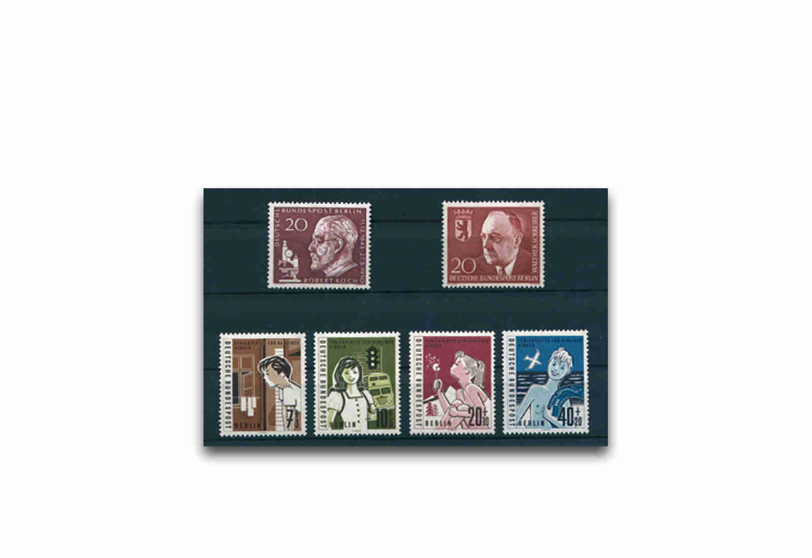 Berlin Jahrgang 1960 Mi.Nr. 191-195 postfrisch