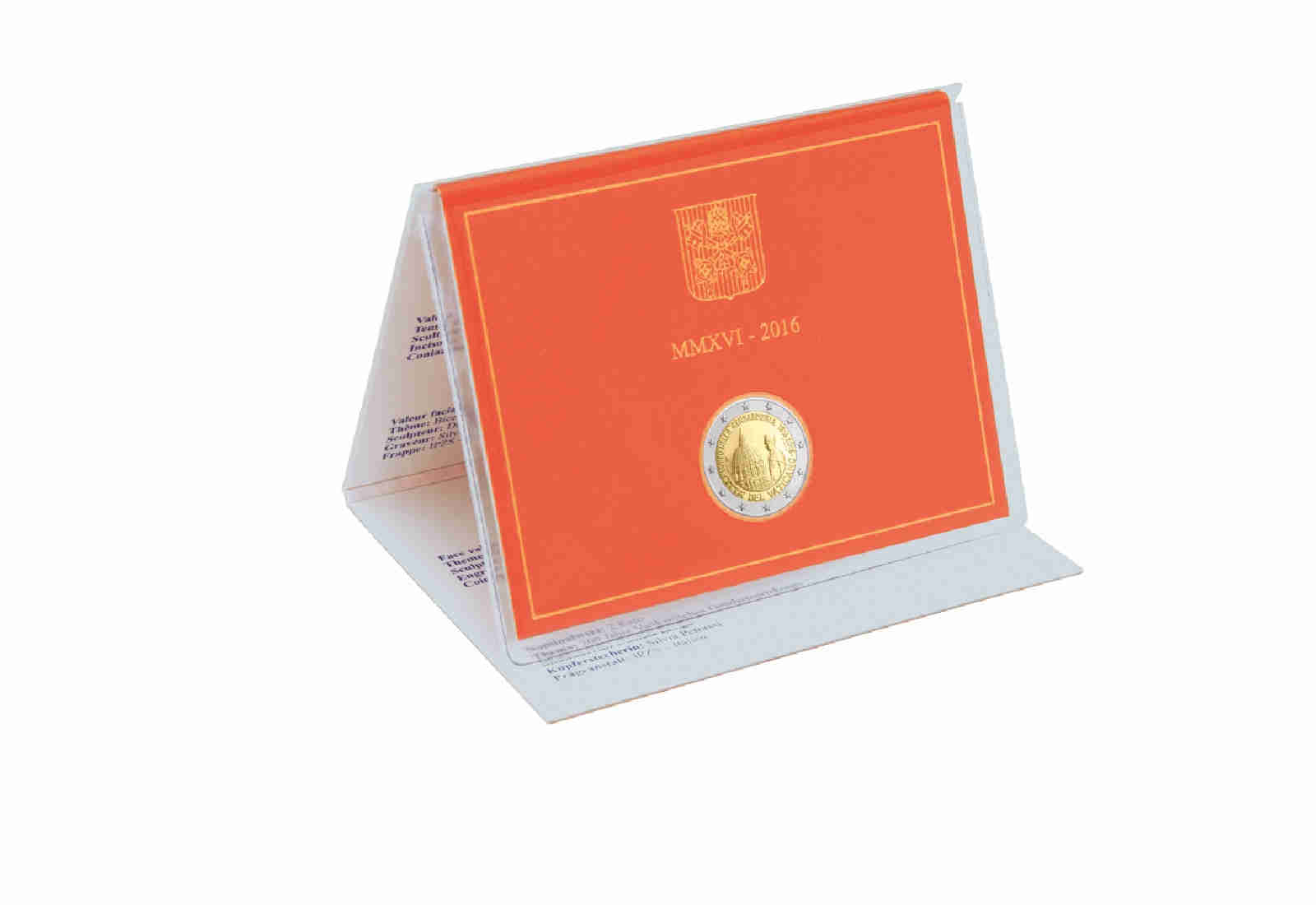 2 Euro 2016 Vatikan 200 Jahre Gendarmerie st im Blister