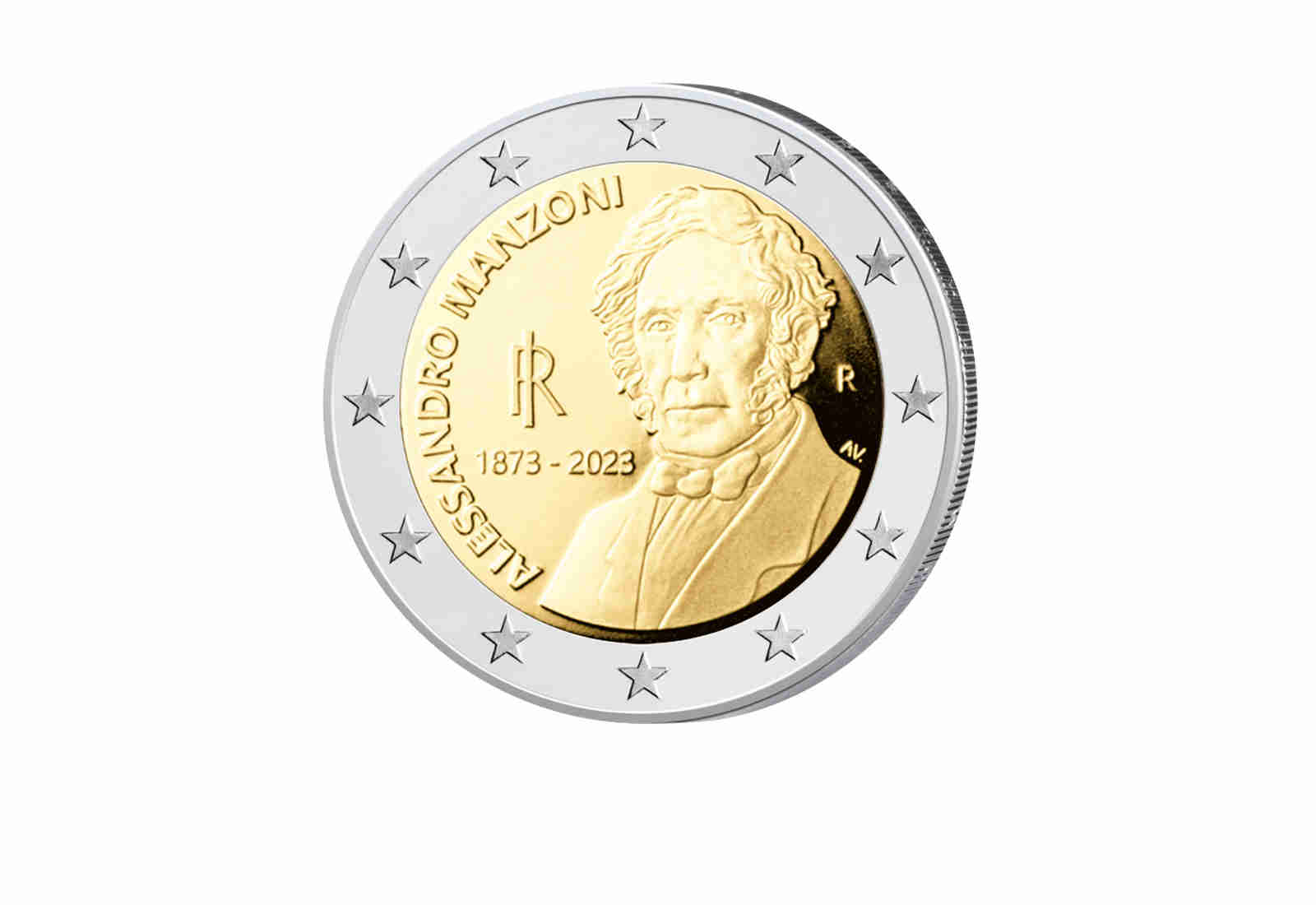 2 Euro 2023 Italien 150 Todestag Alessandro Manzoni