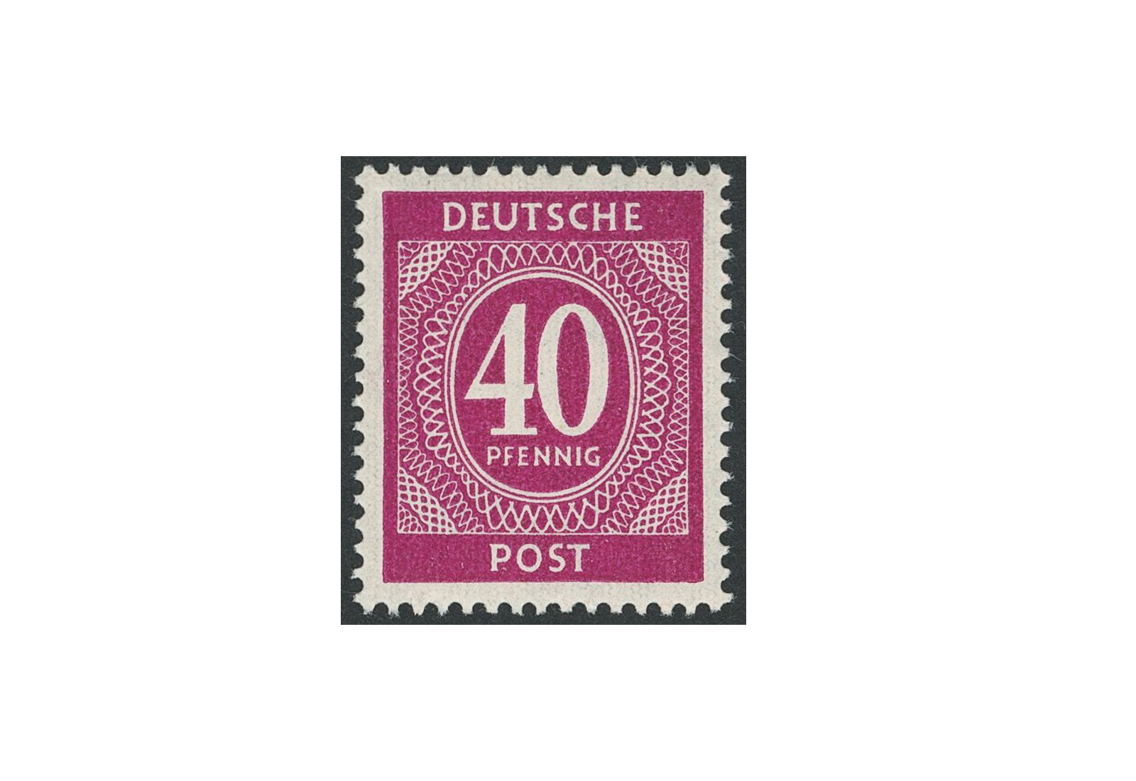 Briefmarke Alliierte Besetzung Kontrollrat I 1946 Michel-Nr. 929 aa postfrisch