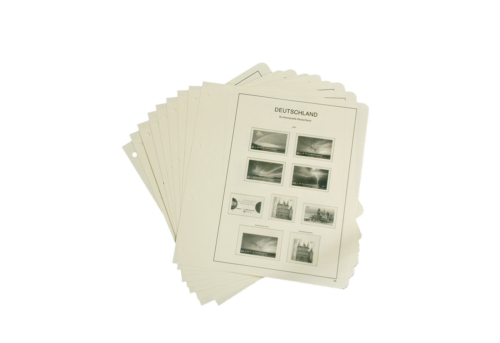 BRD Vordruckblätter Nachtrag 08.-12. 2019