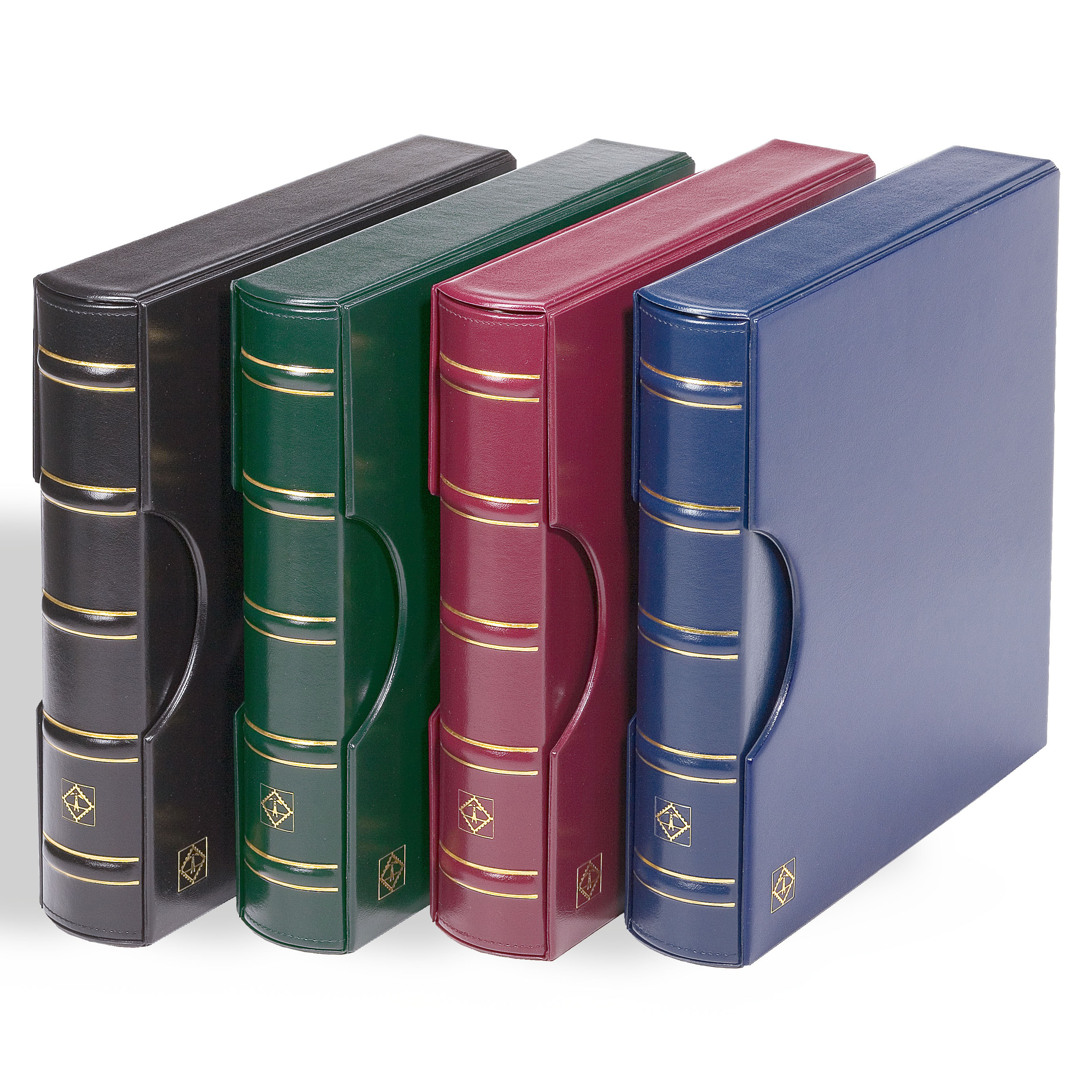 Ringbinder "Excellent DE", inkl. Schutzkassette (schwarz)