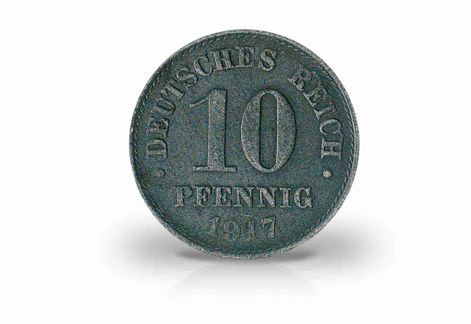 Deutsches Kaiserreich 10 Pfennig 1816-1922 Großer Adler