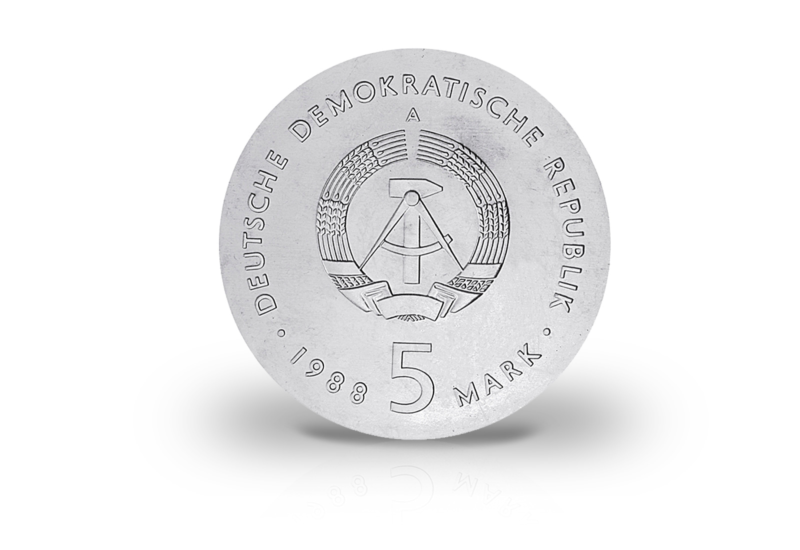 5 Mark Gedenkmünze 1988 DDR Ernst Barlach Jaeger-Nr. 1620