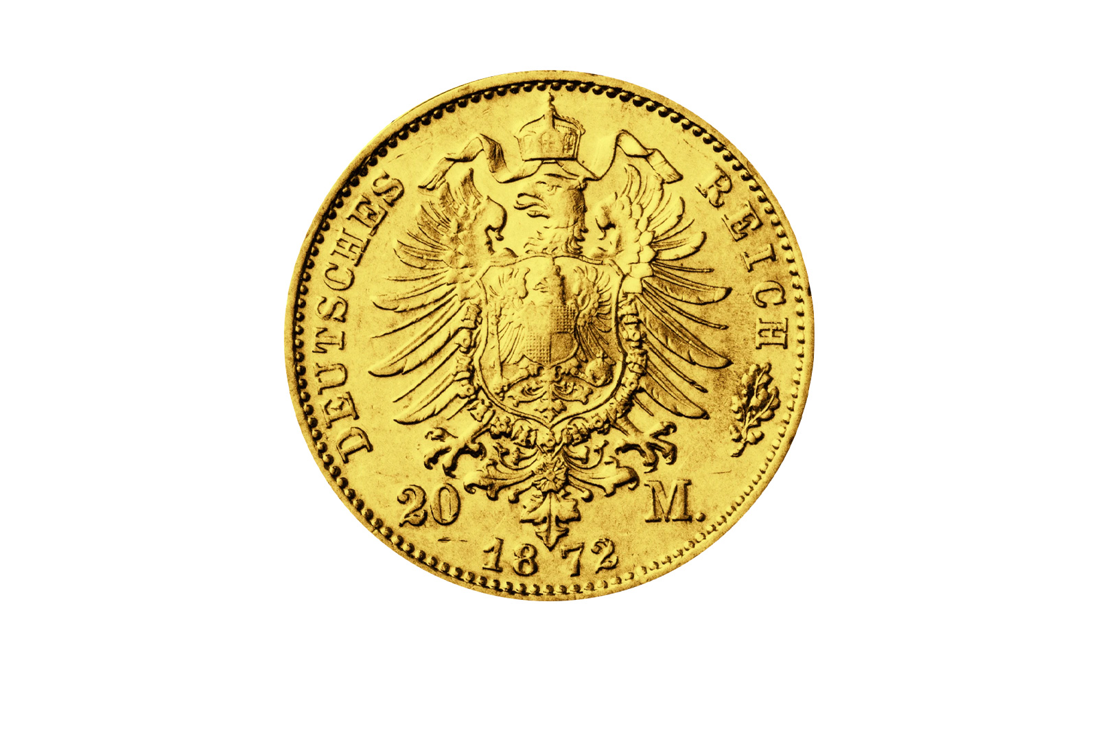 Kaiserreich 20 Mark Ludwig II. Jahrgang u. J. Nummer unserer Wahl