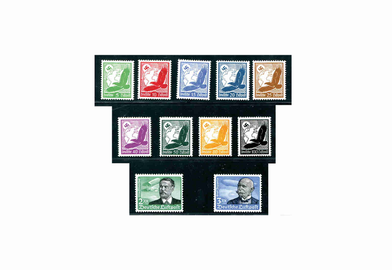 Deutsches Reich Michel-Nr. 529/539 postfrisch