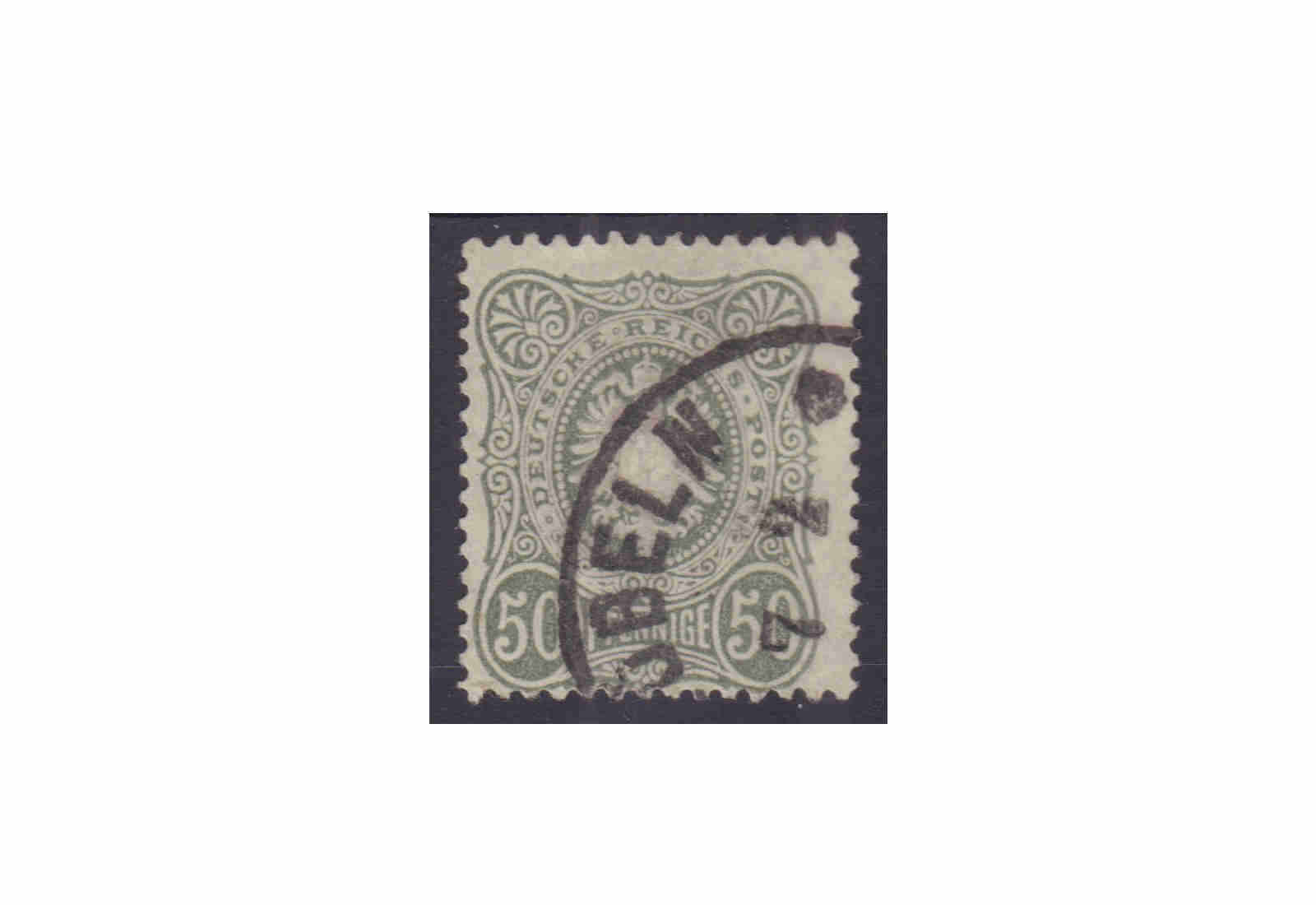 Briefmarke Deutsches Kaiserreich 1877 Michel-Nr. 38 gestempelt