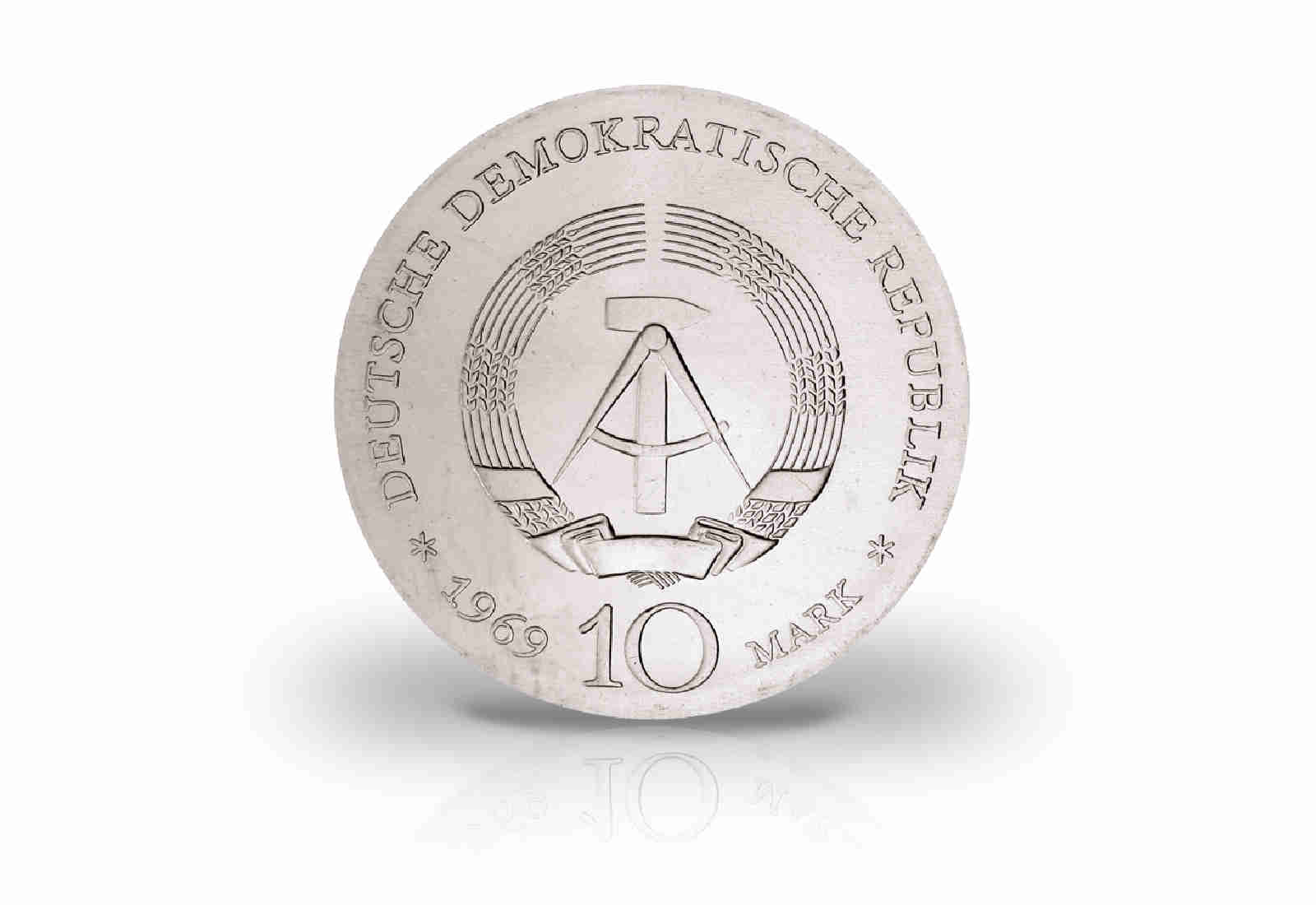 10 Mark Gedenkmünze 1969 DDR Johann Friedrich Böttger Jaeger-Nr. 1527