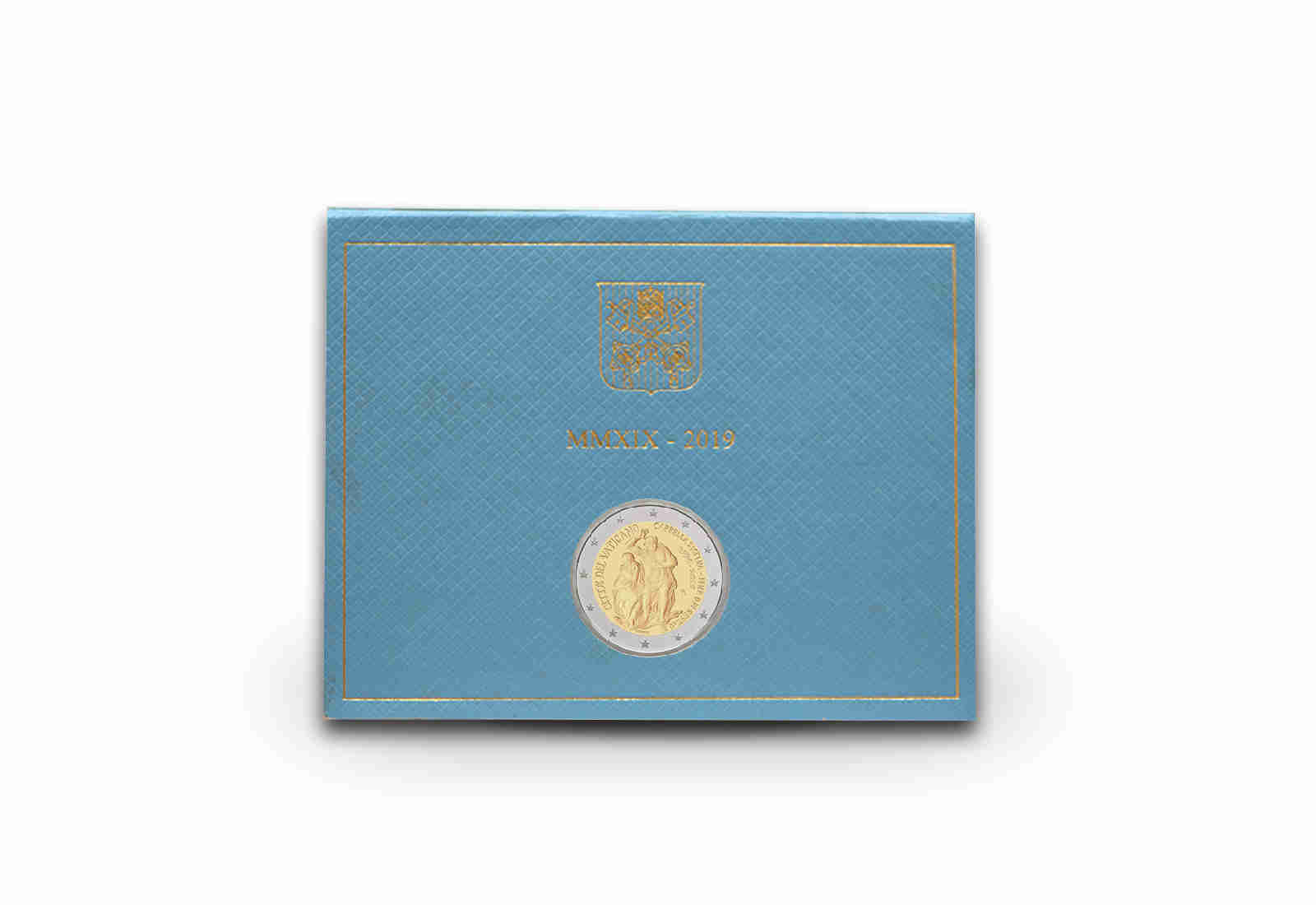 2 Euro 2019 Vatikan 25 Jahre Restaurierung der Sixtinischen Kapelle st im Blister