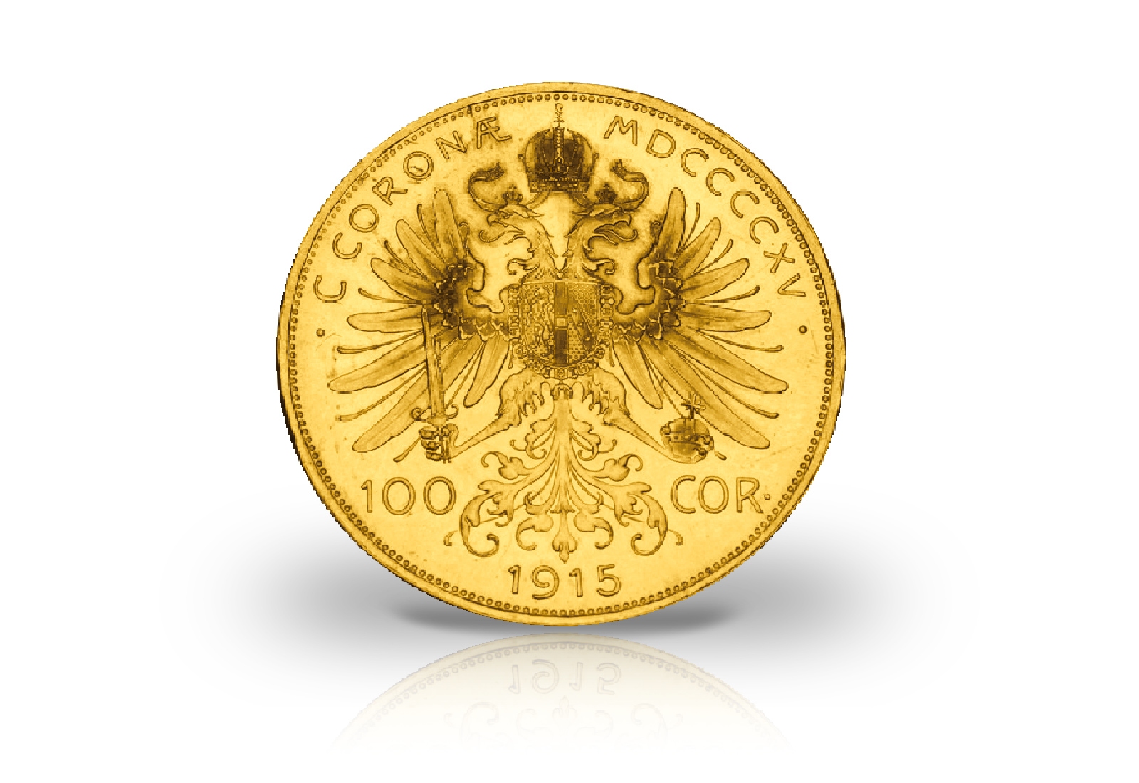 100 Kronen Goldmünze 1915 Österreich Franz Joseph I.