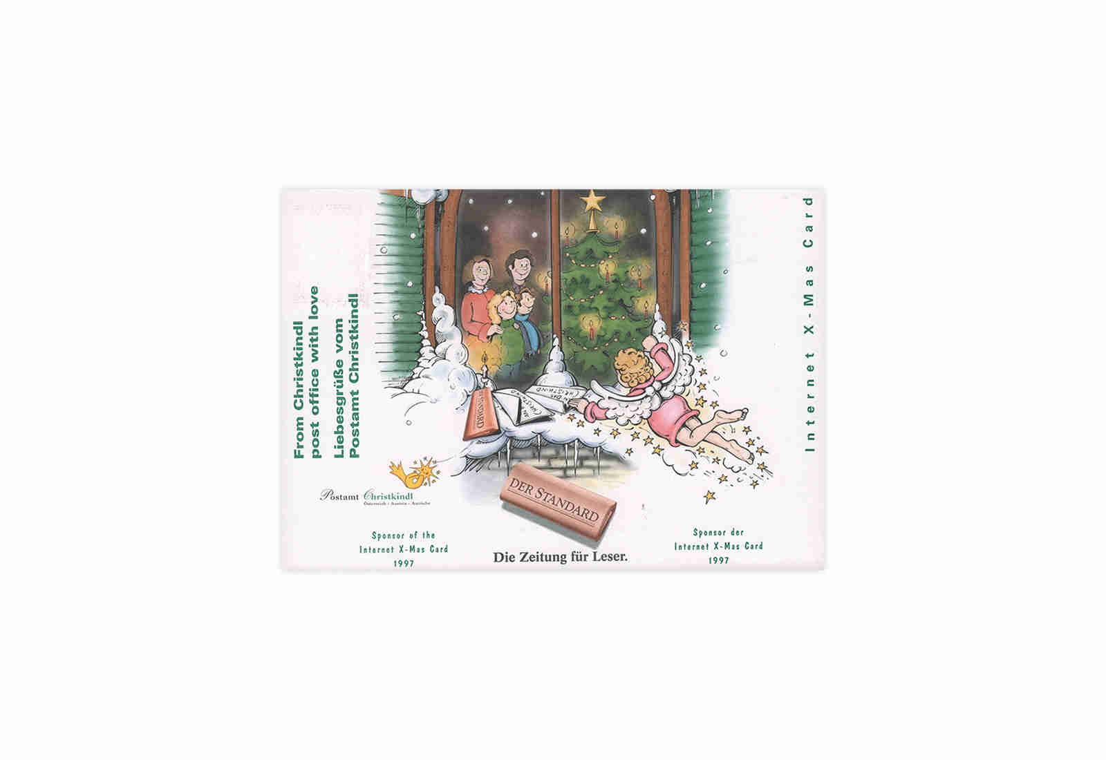 Österreich Internet-X-Mas-Card 1997/98