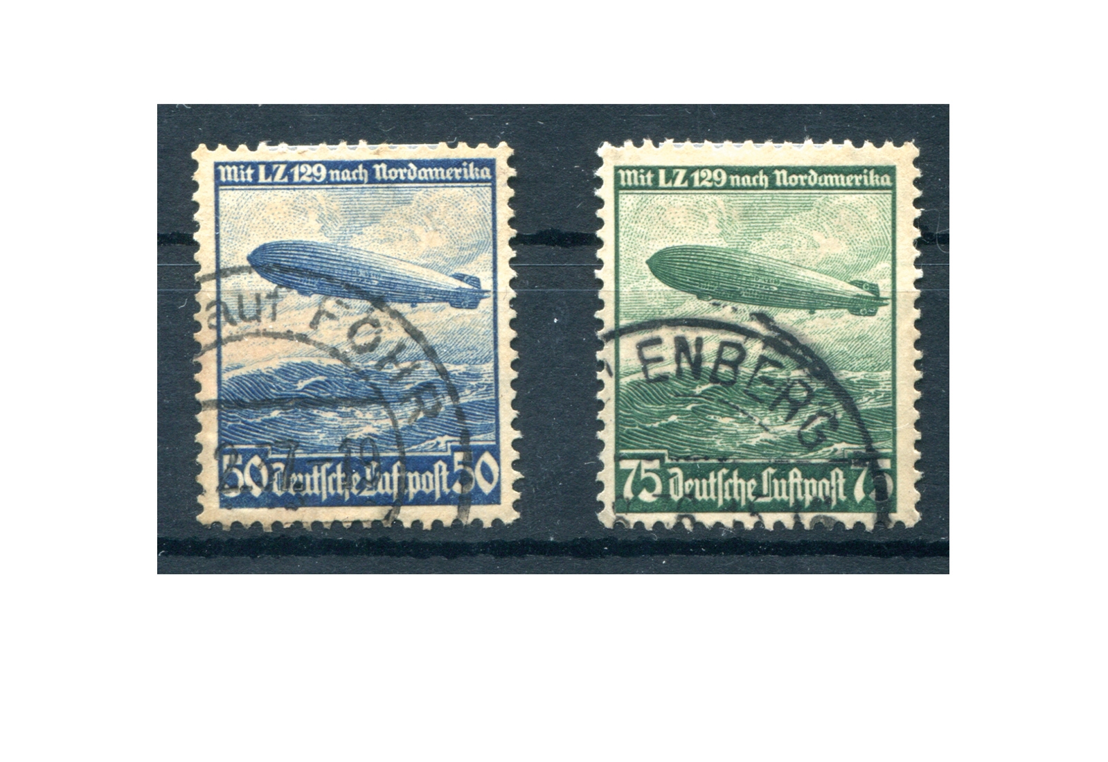 Deutsches Reich Mi.Nr. 606/07 gestempelt