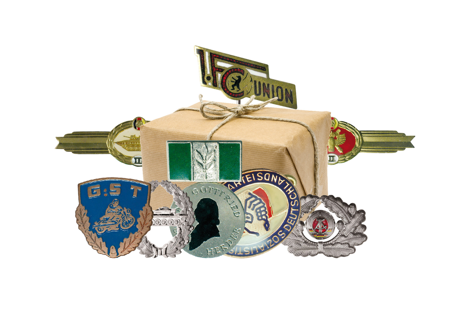 DDR Orden Kollektion IV - 10 original Abzeichen im Set