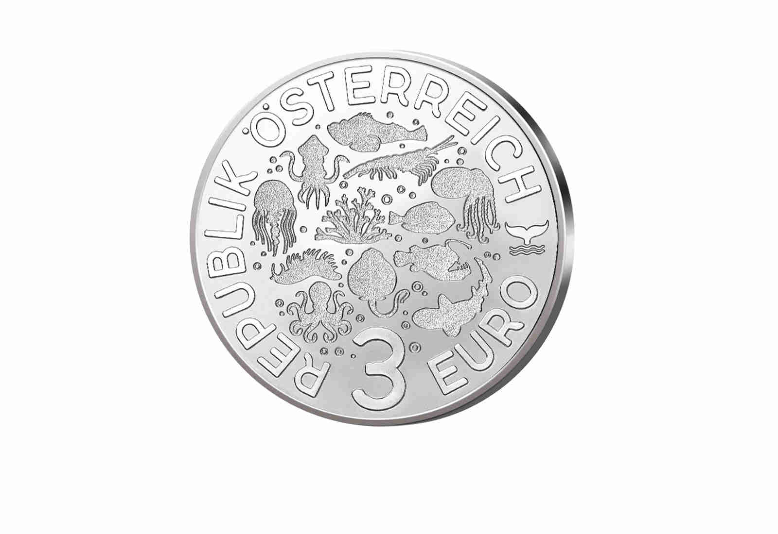 3 Euro 2023 Österreich Leuchtgarnele