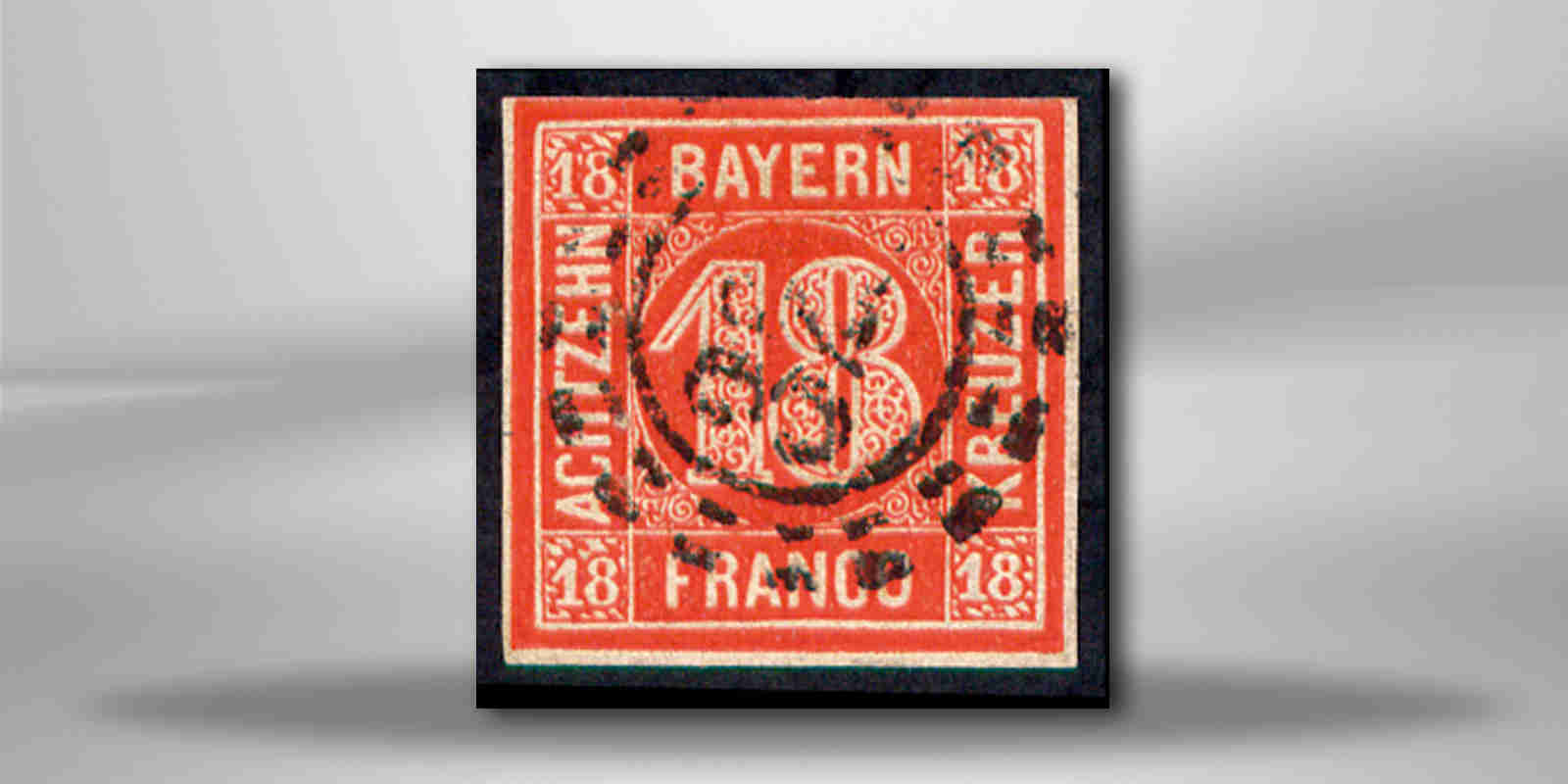 Briefmarke Altdeutschland Bayern Freimarke 1862 Michel-Nr. 13 gestempelt