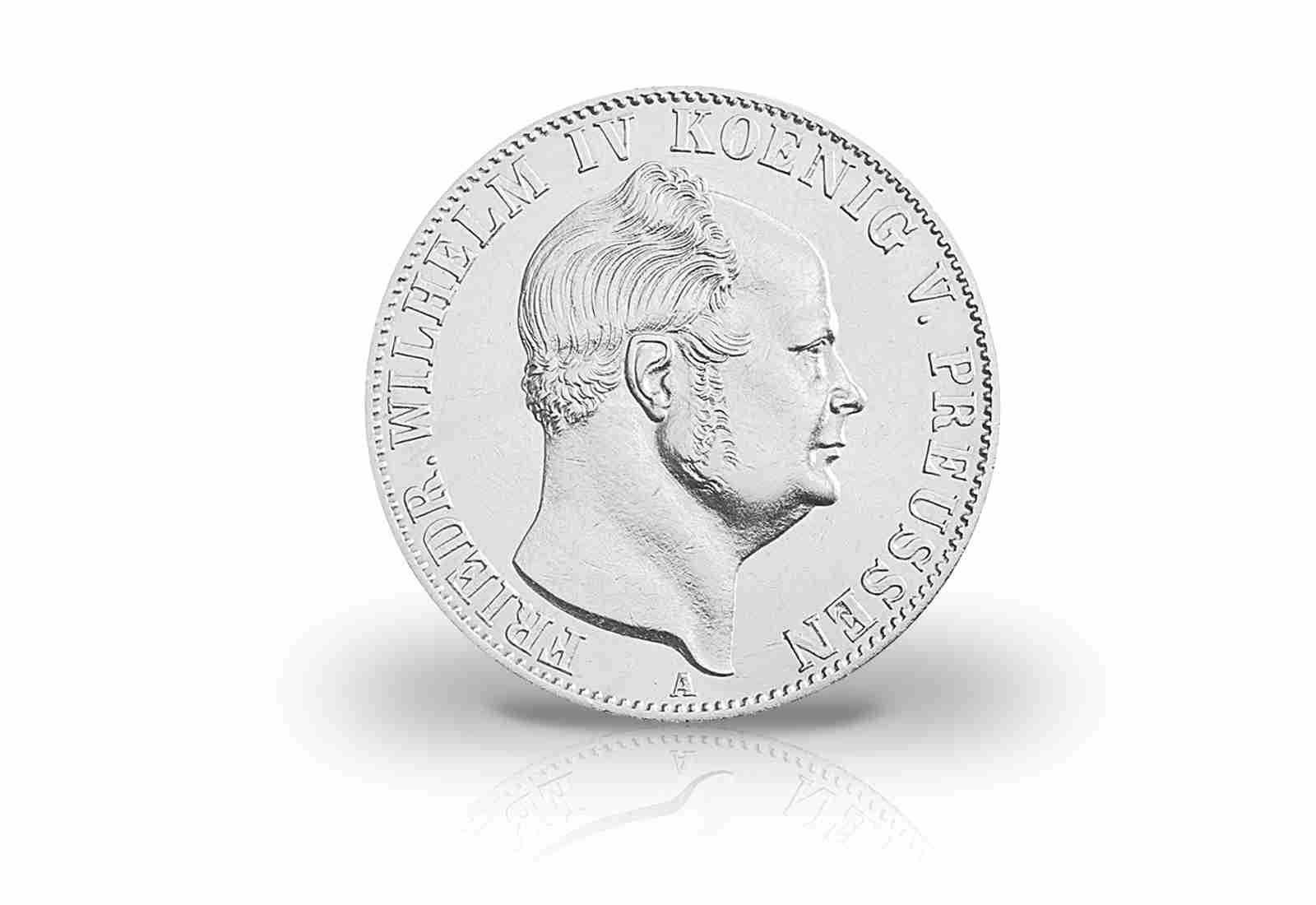 Ausbeutetaler 1853-1856 Kaiserreich König Friedrich Wilhelm IV. Preußen
