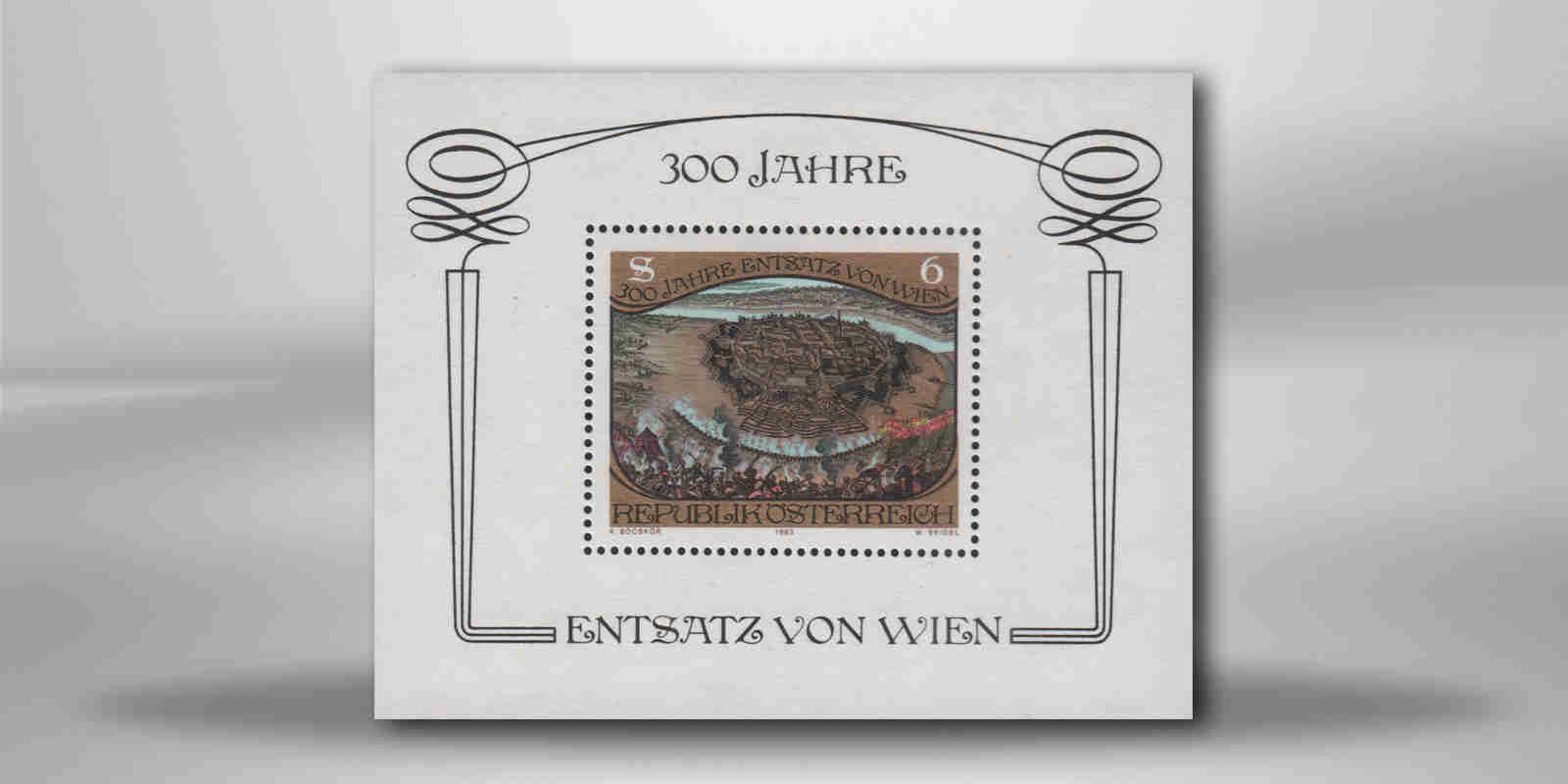 Österreich Block 6 ** 300 Jahre Entsatz von Wien