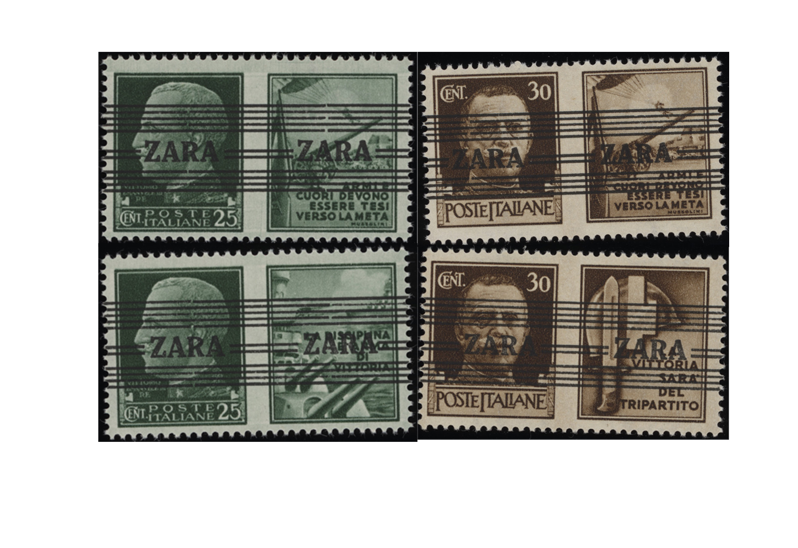 Lot Zara Kriegspropaganda Deutsche Besetzung 1943