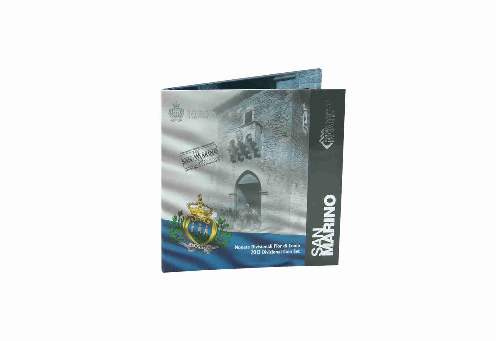 Kursmünzensatz 2013 San Marino st im Blister