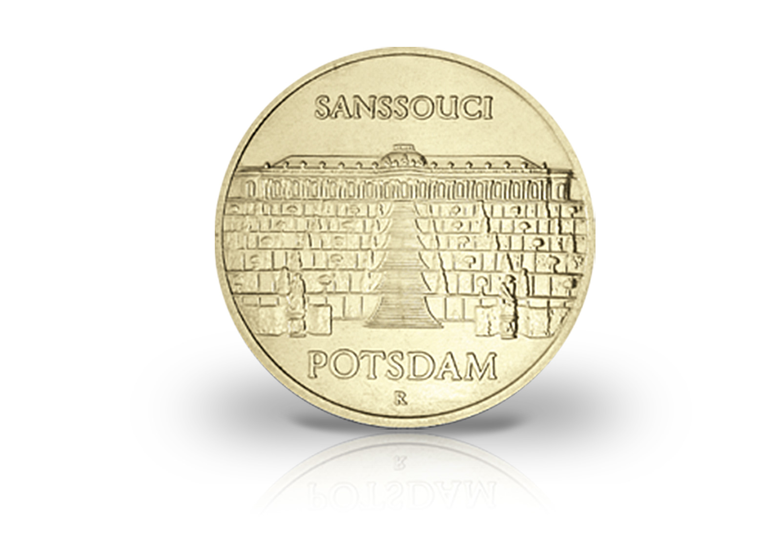 5 Mark Gedenkmünze 1986 DDR Sanssouci Jaeger-Nr. 1609