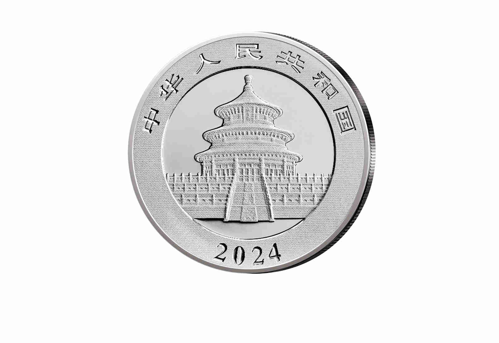 Panda 30 Gramm Silber 2024 China